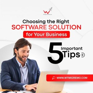 WTMSI - Choosing the right software solution